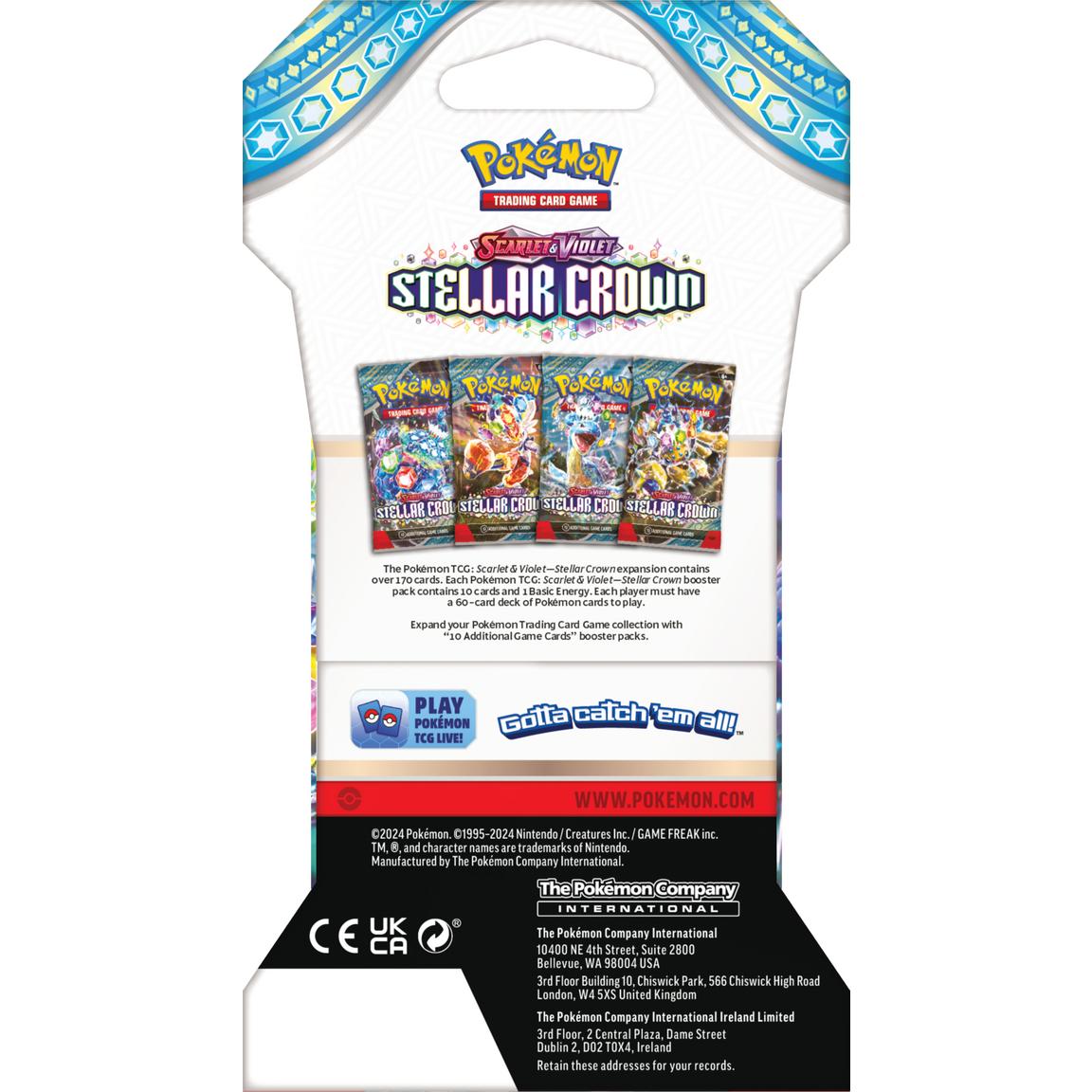 Pokémon - Stellar Crown Sleeved Booster Pack