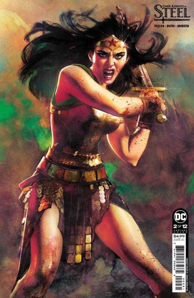 Dark Knights Of Steel #2 (Of 12) Cover B Joshua Middleton Card Stock Variant