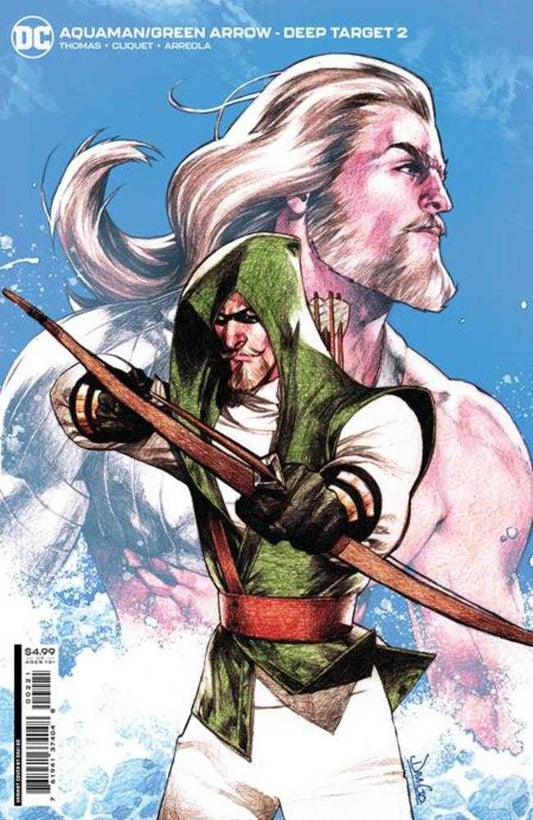 Aquaman Green Arrow Deep Target #2 (Of 7) Cover B Davi Go Card Stock Variant