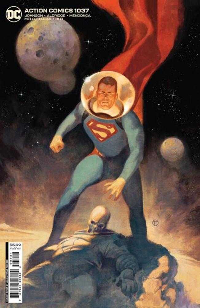 Action Comics #1037 Cover B Julian Totino Tedesco Card Stock Variant