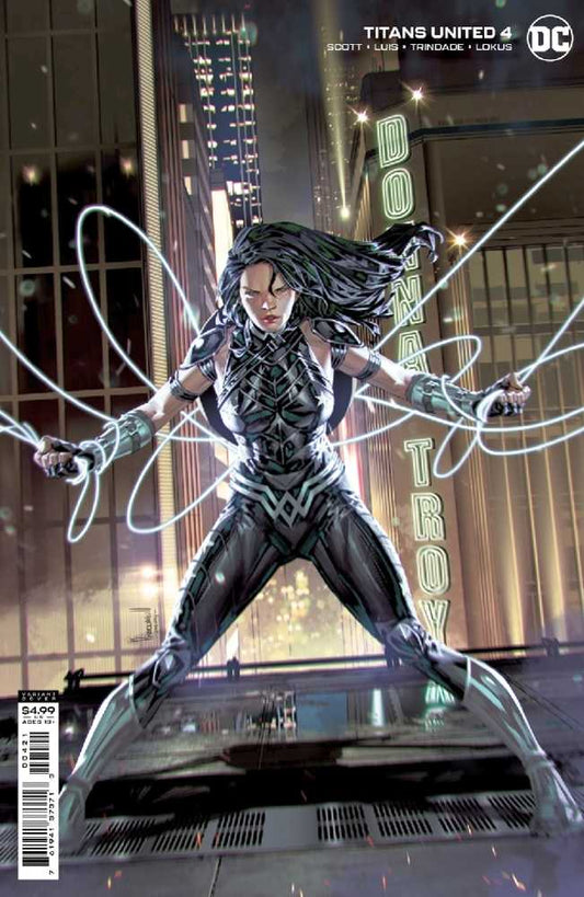 Titans United #4 (Of 7) Cover B Kael Ngu Card Stock Variant