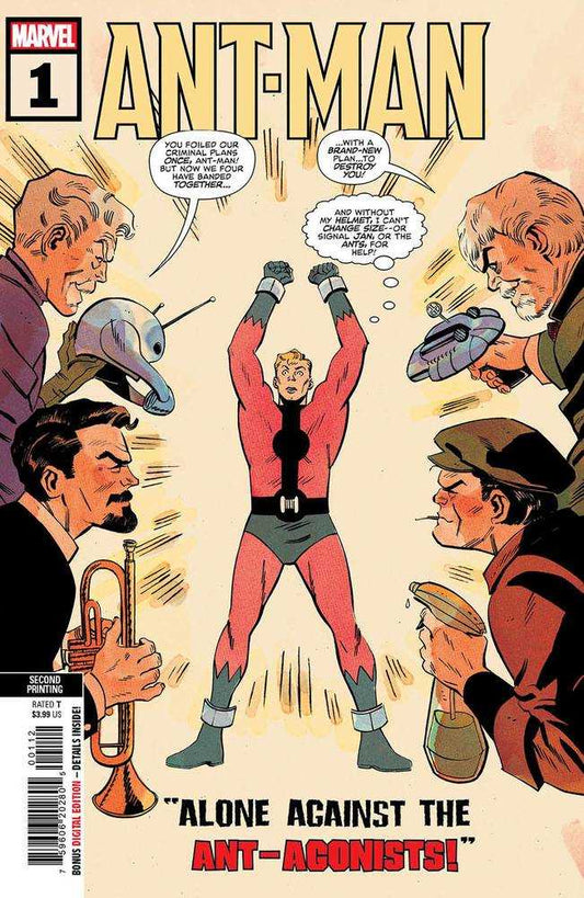 Ant Man #1 (Of 4) 2nd Printing Reilly Variant