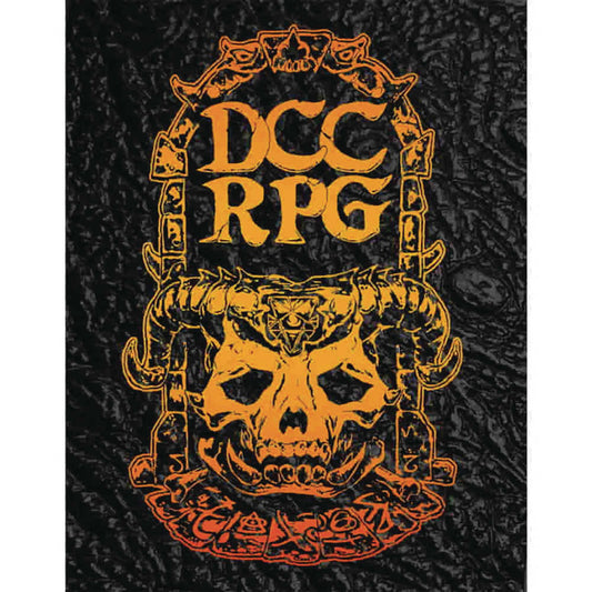 Dcc Role Playing Game Core Rulebook Demon Skull Monster Hide Edition Hardcover