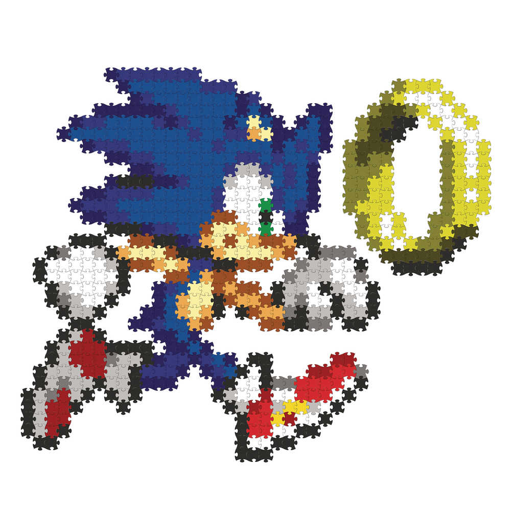 Jixelz Remix Sonic And Coin 750pc Puzzle