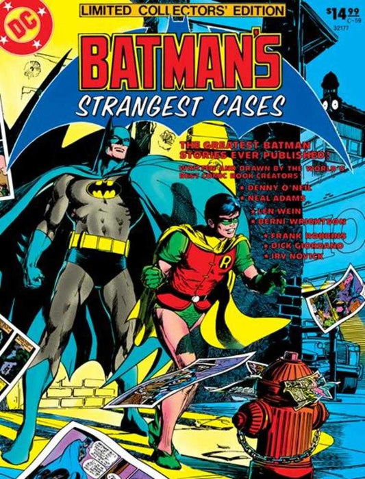 Limited Collectors Edition #59 Batmans Strangest Cases Facsimile Edition Cover A Neal Adams & Bernie Wrightson
