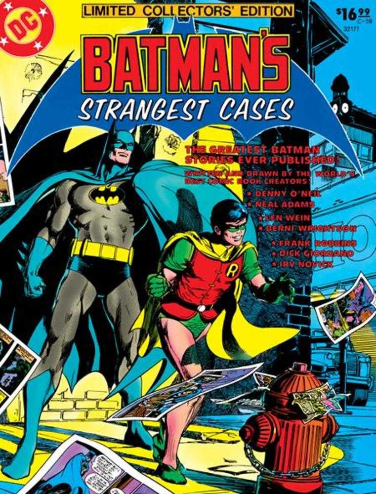 Limited Collectors Edition #59 Batmans Strangest Cases Facsimile Edition Cover B Neal Adams & Bernie Wrightson Foil Variant