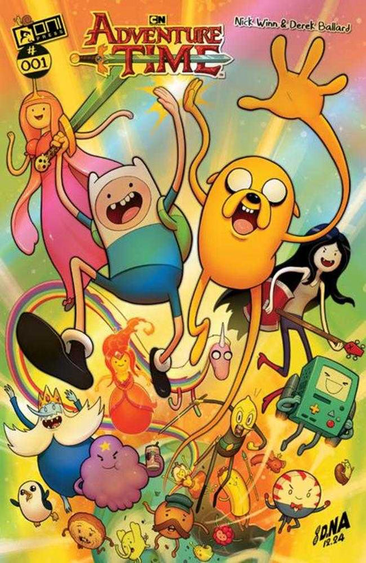 Adventure Time (2025) #1 Cover G Nakayama Gold Foil
