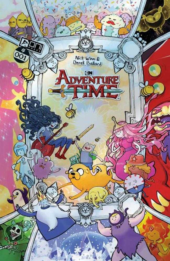 Adventure Time (2025) #1 Cover H Trung Le Nguyen Silver Foil