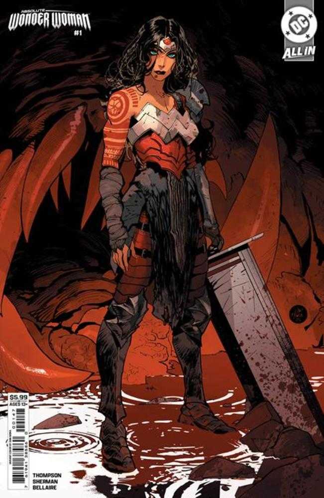 Absolute Wonder Woman #1 5th Print Cover B Dan Mora Card Stock Variant