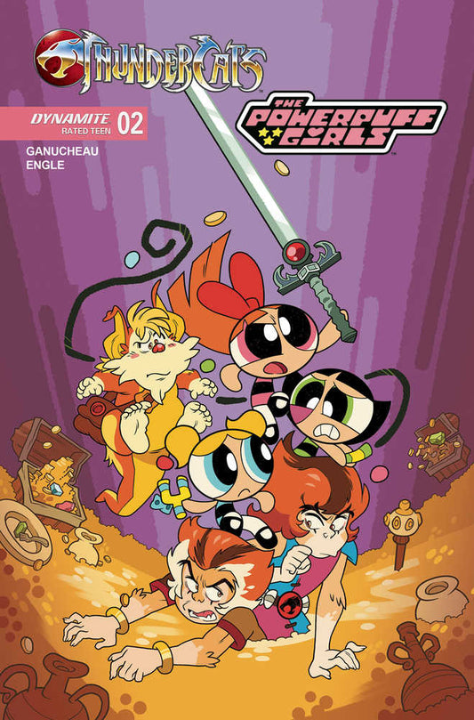 Thundercats Powerpuff Girls #2 Cover B Coleman Engle Variant