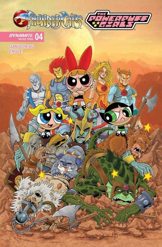 Thundercats Powerpuff Girls #4 Cover C Ken Haeser Variant