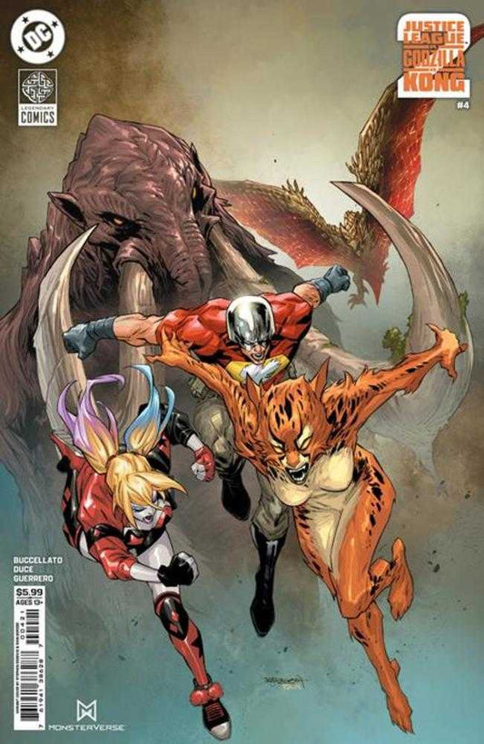 Justice League vs Godzilla vs Kong 2 #4 (Of 7) Cover B Sephen Segovia Card Stock Variant