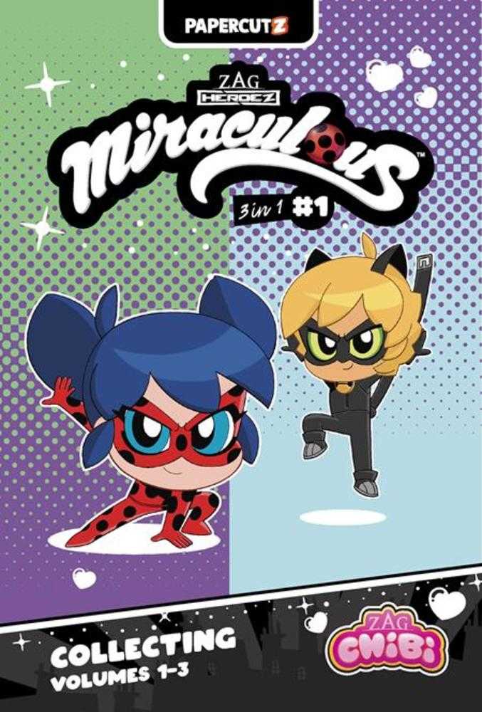 Miraculous Ladybug Chibi 3 In 1 TPB Volume 01