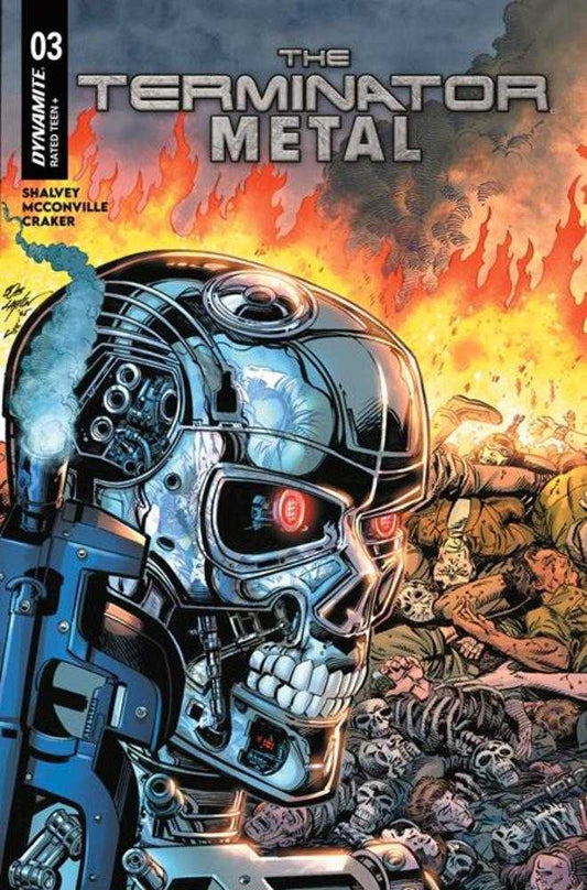 Terminator Metal #3 Cover B Bob Layton Variant