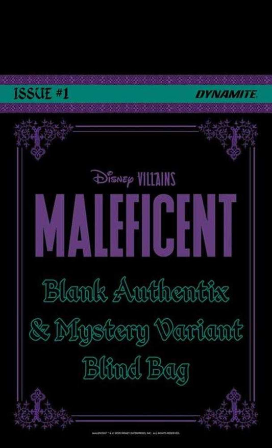 Disney Villains Maleficent #1 Cover K Blind Bag Variant Limited To 5000 Copies