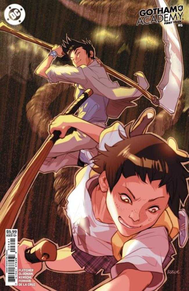 Gotham Academy First Year #6 (Of 6) Cover B Karl Kerschl Card Stock Variant