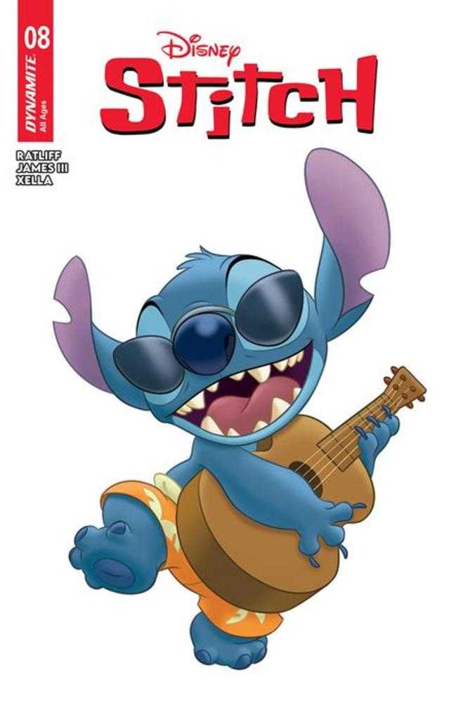 Stitch #8 Cover B Animation Art Variant
