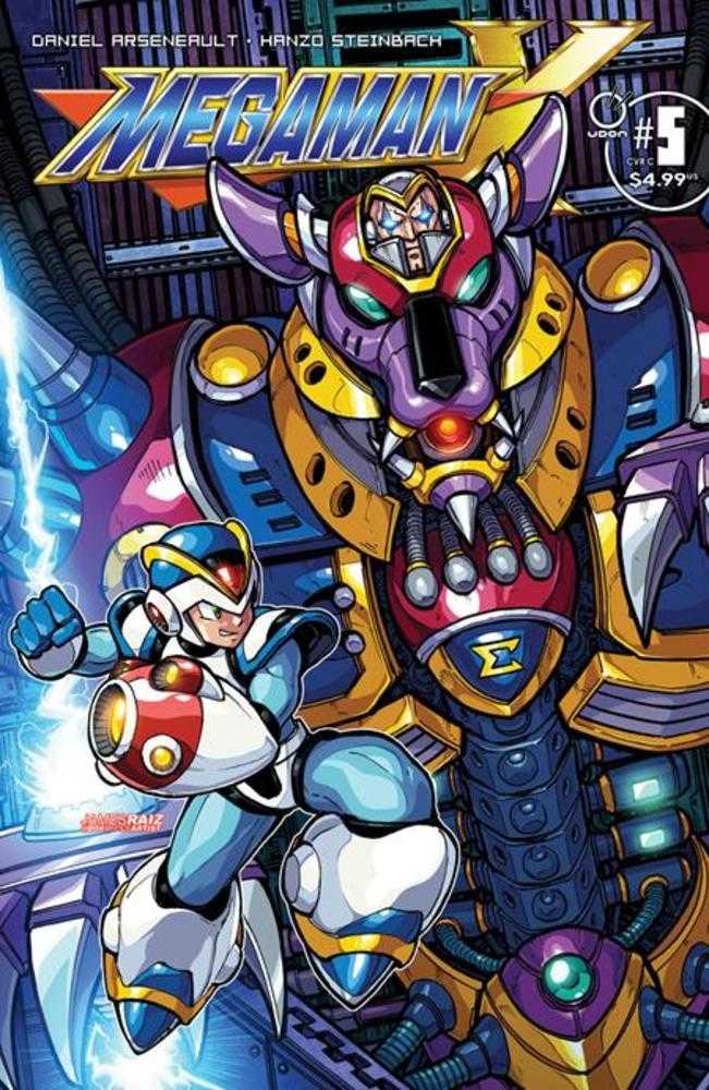 Mega Man X #5 (Of 5) Cover C James Raiz Variant