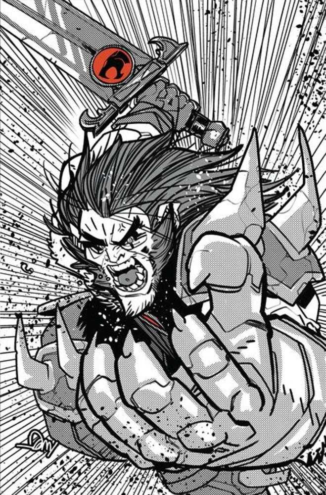Thundercats (2026) #1 Cover R Inc 1:5 Seth Damoose Line Art Full Art Variant