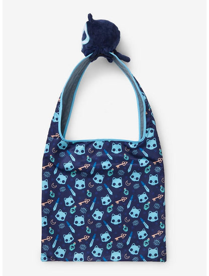 Tee Turtle - Plushie Bag, Dark Blue Skull Cat
