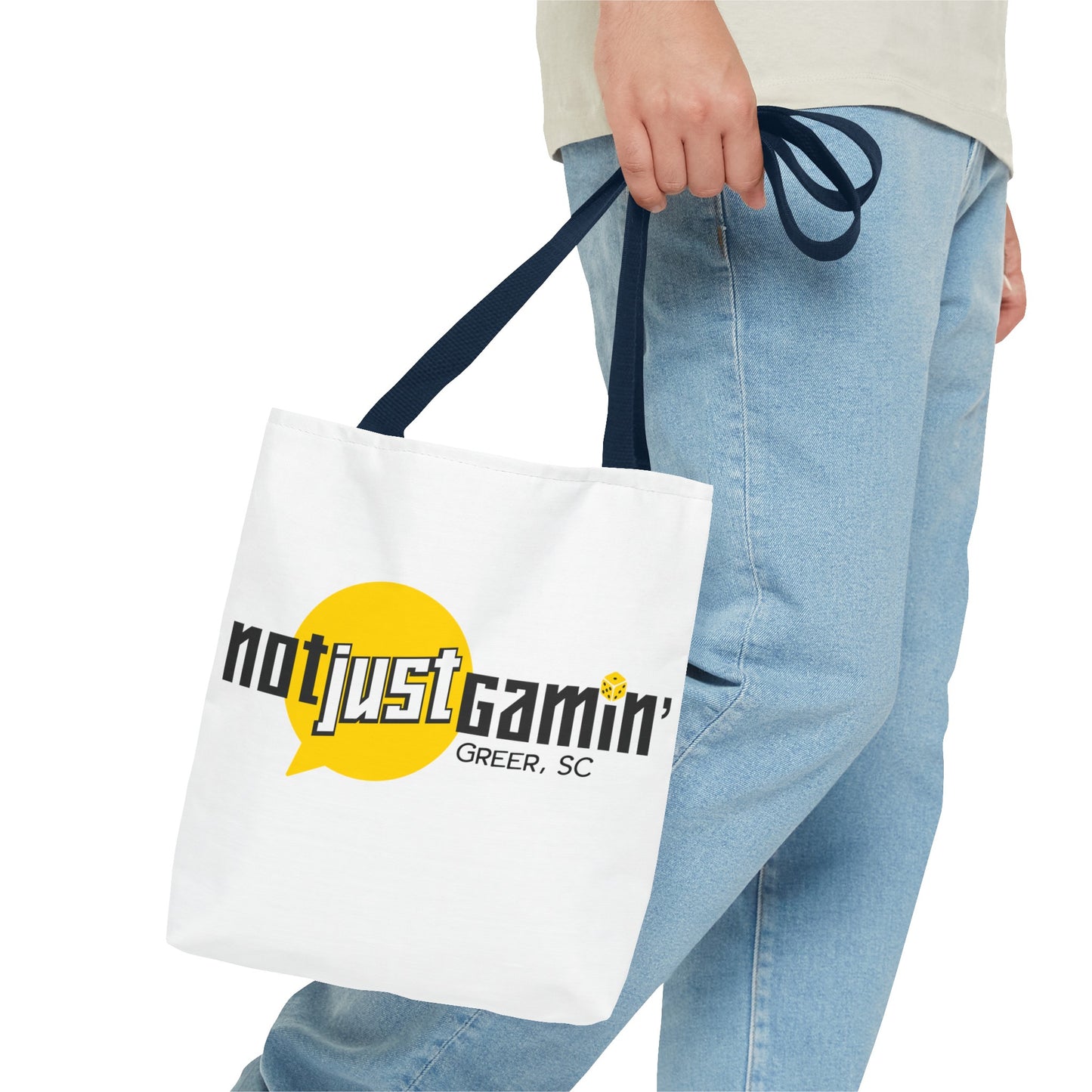 Not Just Gamin' Tote Bags