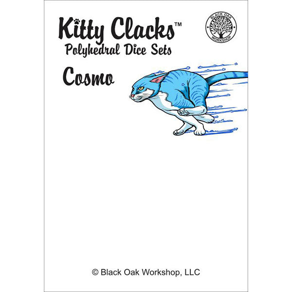 Kitty Clacks: 7-Die Set Cosmo