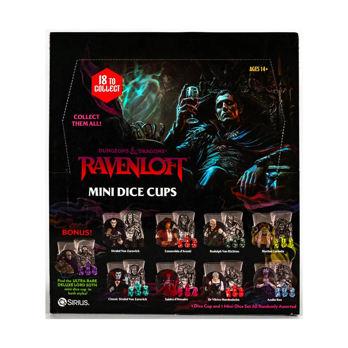 Dungeons and Dragons: Ravenloft Dice Cups