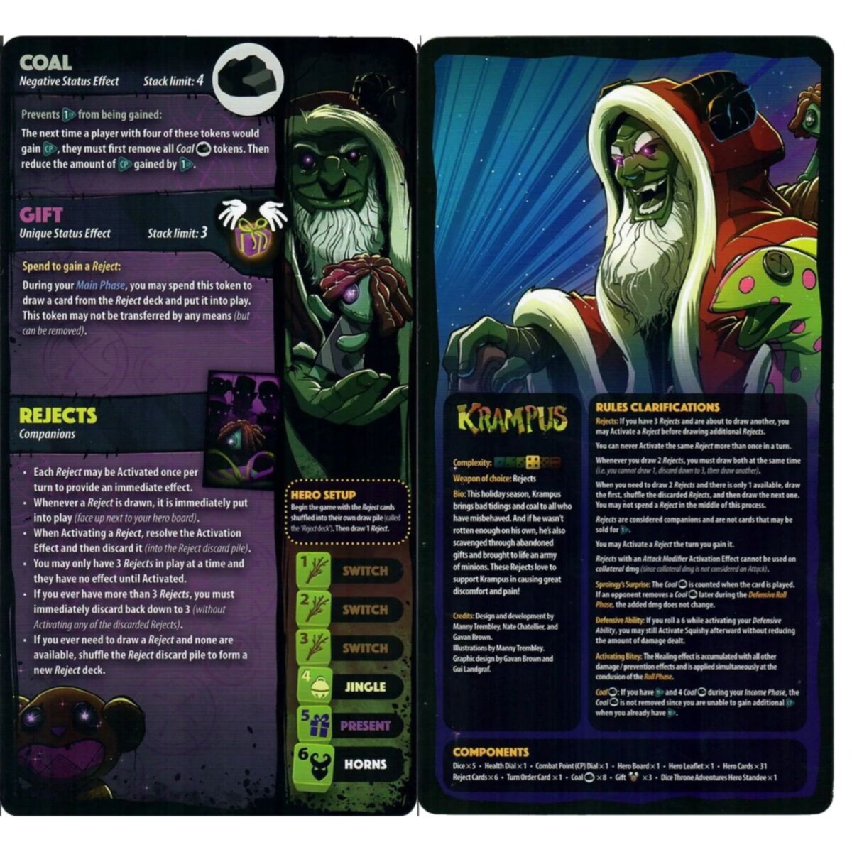 Dice Throne: Hero Pack - Krampus
