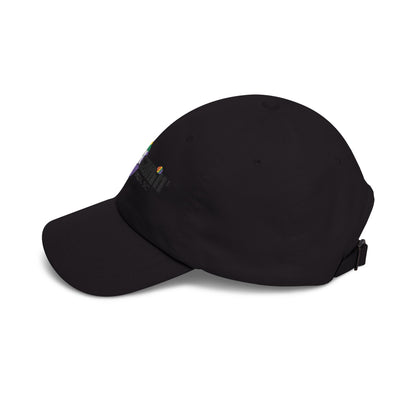 Not Just Gamin' Pride Embroidered Casual Baseball Hat