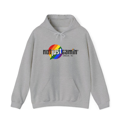 Not Just Gamin' Pride Unisex Heavy Blend™ Hooded Sweatshirt