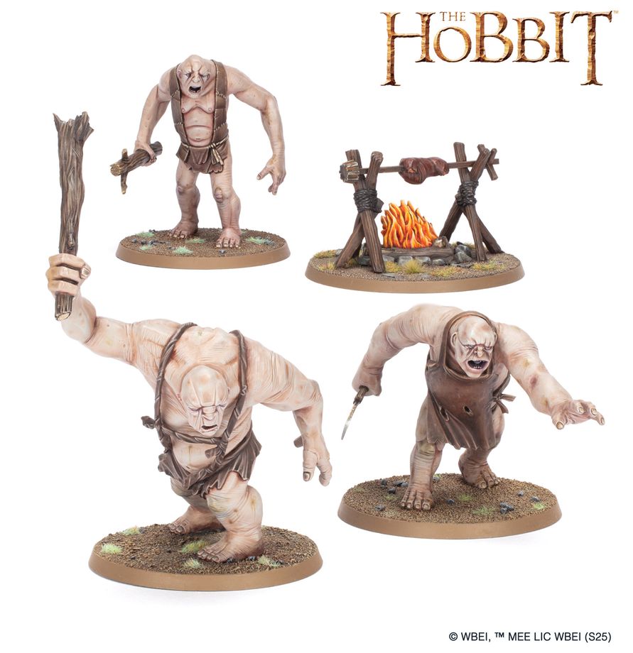 Lord of the Rings - Middle Earth - Tom, Bill, and Bert – The Trolls