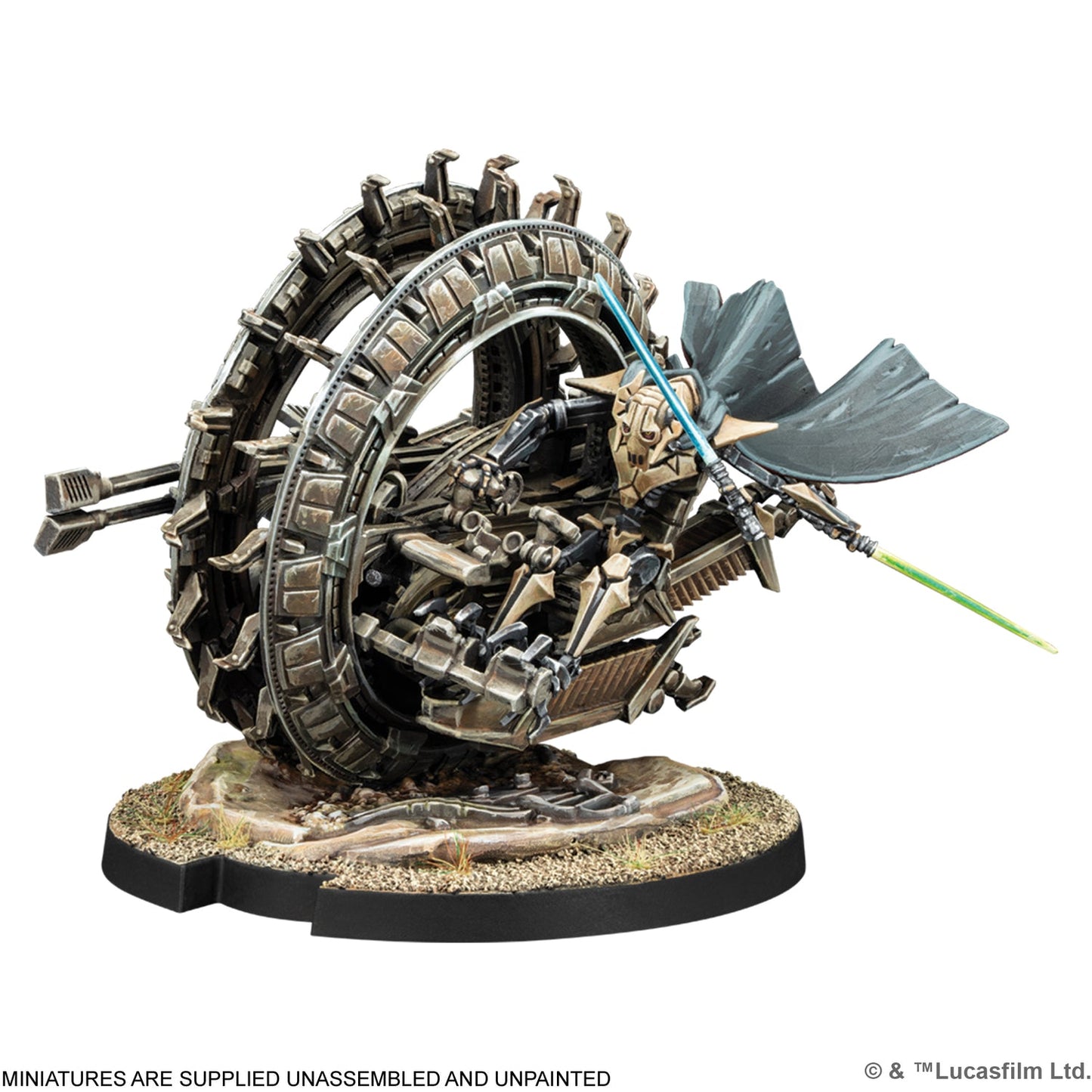 Star Wars Legion -  General Grievous' TSMEU-6 Wheel Bike