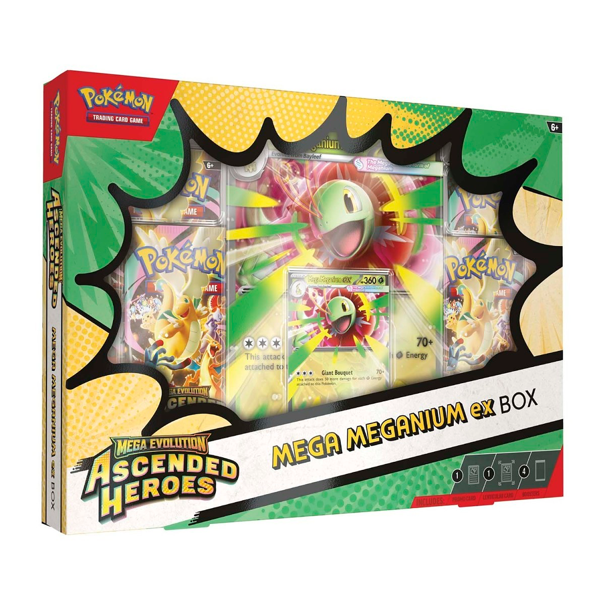 Pokémon TCG - Mega Evolution - Ascended Heroes: Mega Meganium ex Box