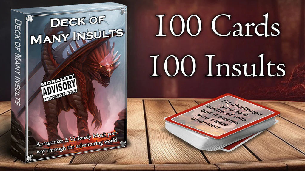 The Deck of Many Insults (5E Compatible)