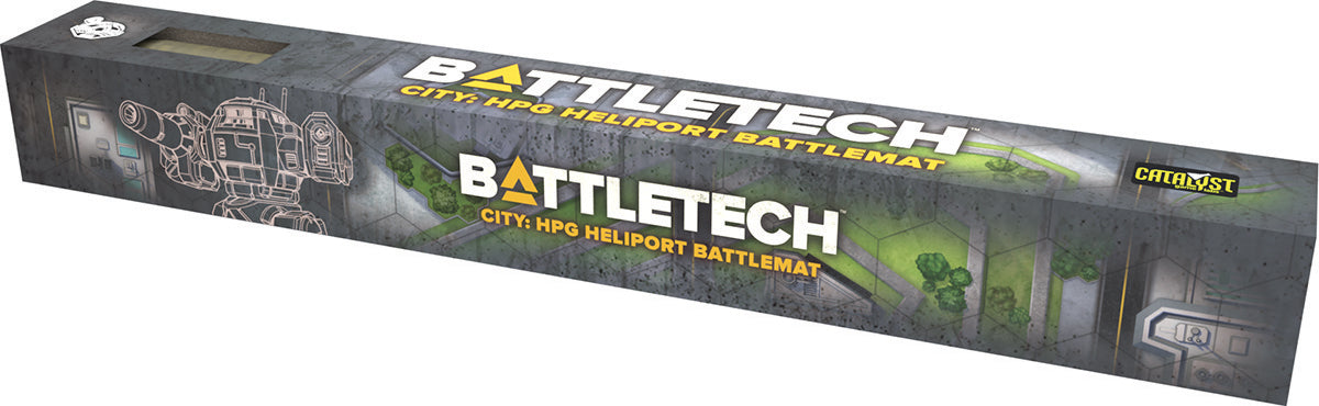 Battletech - BattleMat: Cities HPG Heliport/Plaza