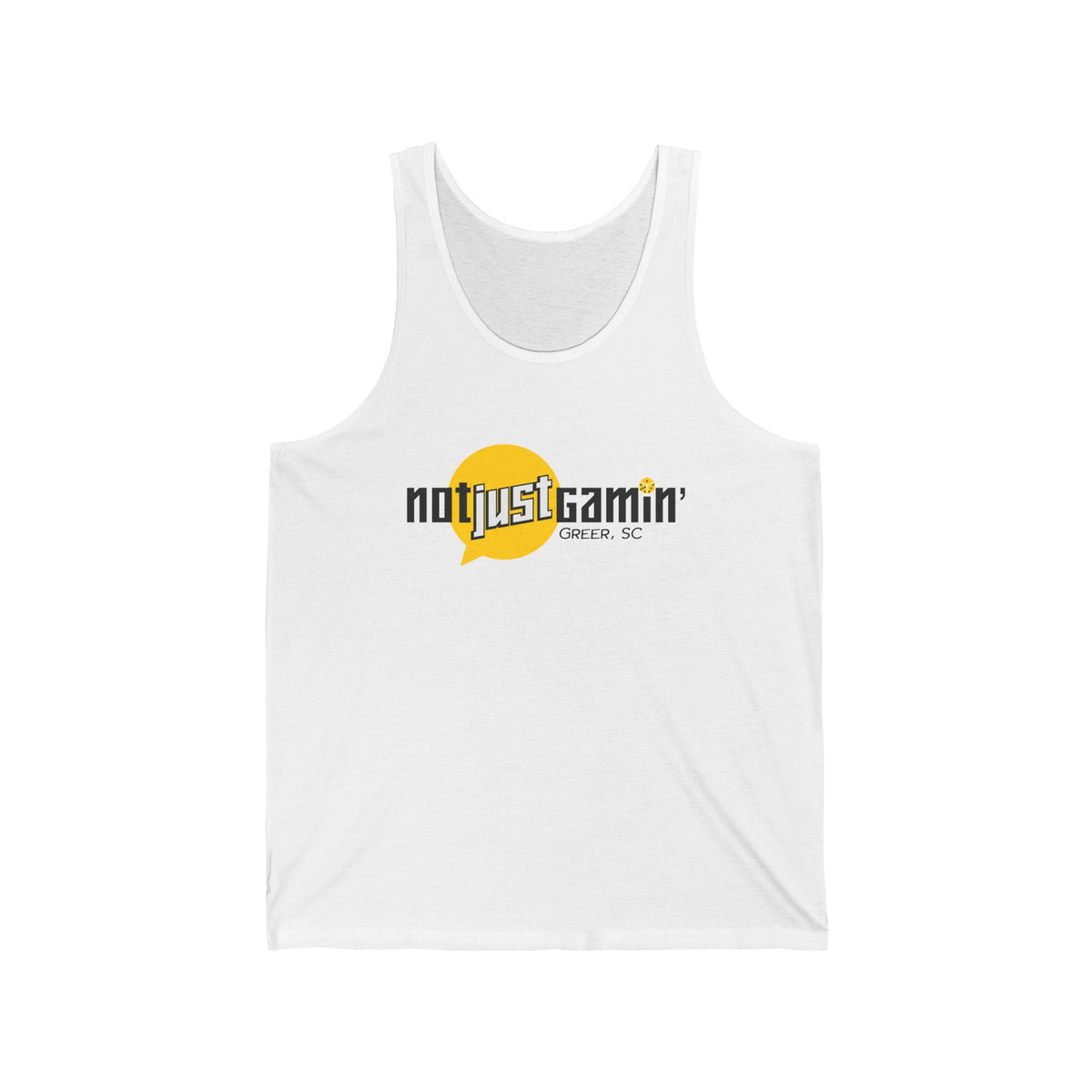 Not Just Gamin' Unisex Jersey Tank