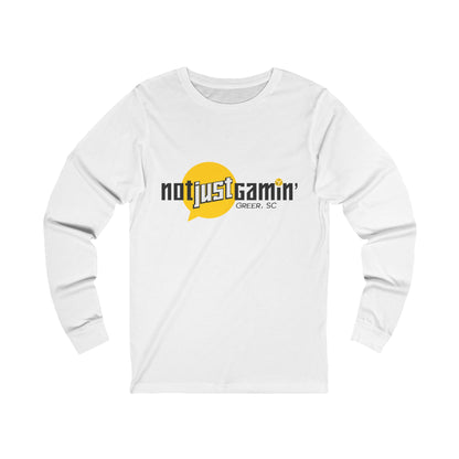 Not Just Gamin' Unisex Jersey Long Sleeve Tee