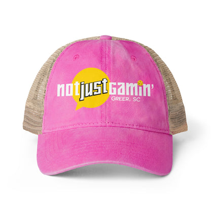 Not Just Gamin' Women's Washed Mesh-Back Cap