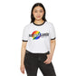 Not Just Gamin' Pride Unisex Cotton Ringer T-Shirt