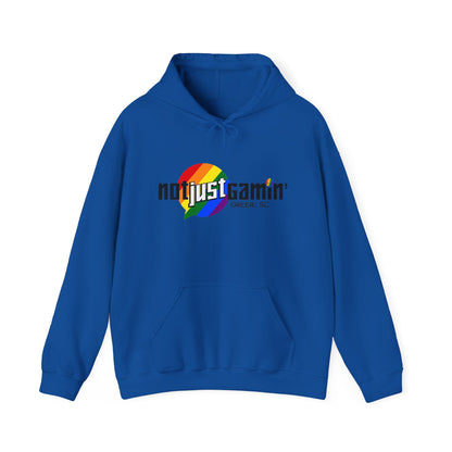 Not Just Gamin' Pride Unisex Heavy Blend™ Hooded Sweatshirt