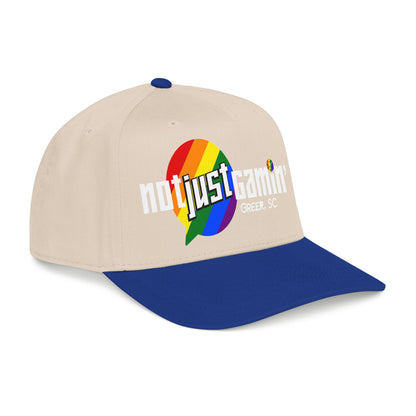Not Just Gamín' Pride Baseball Cap