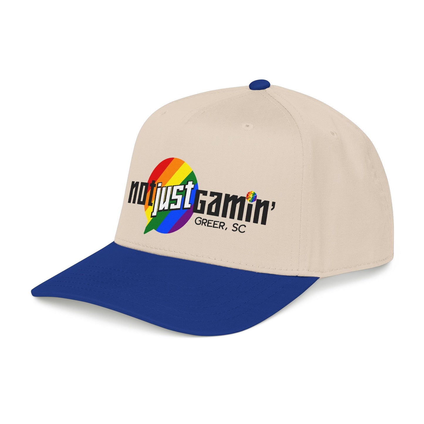 Not Just Gamín' Pride Baseball Cap