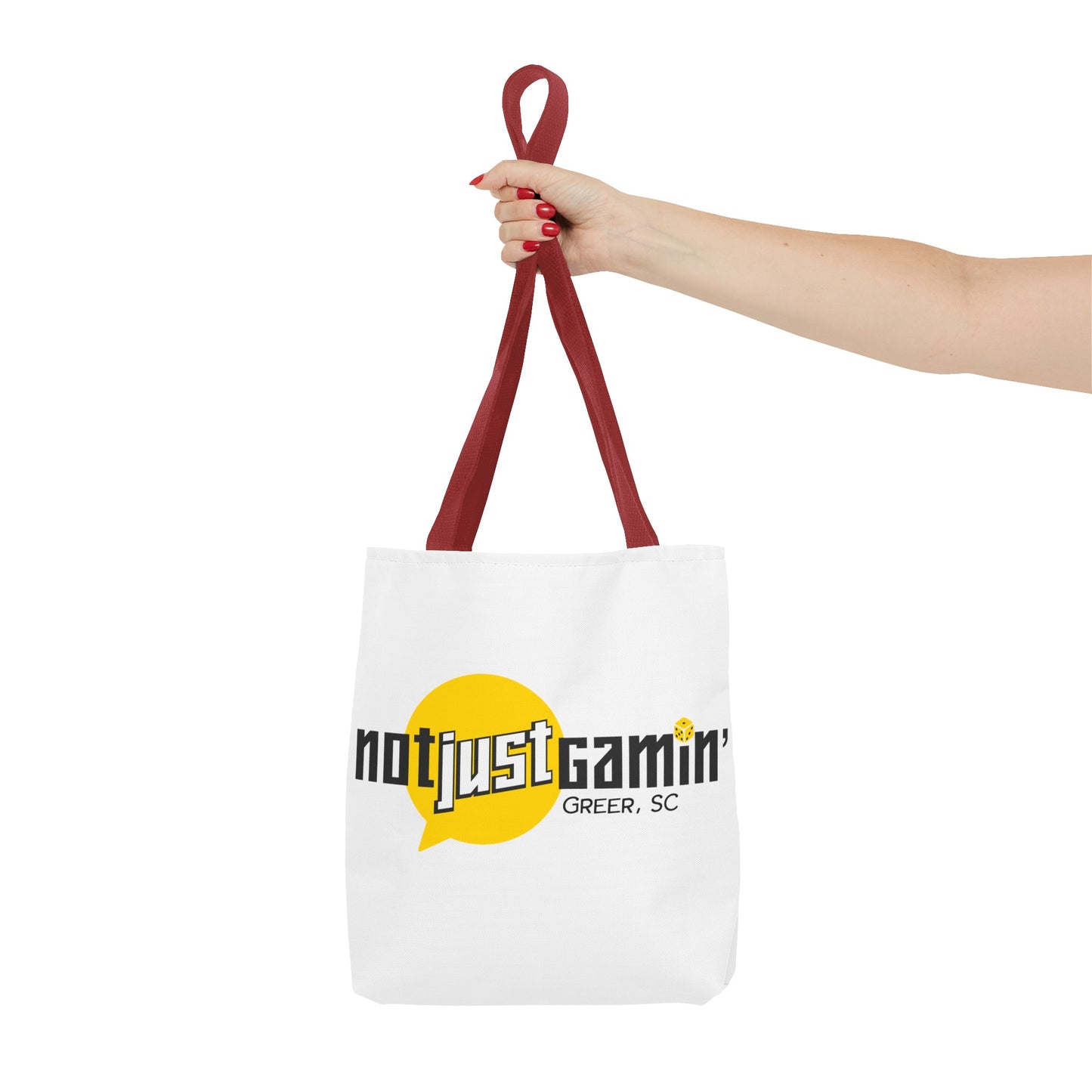 Not Just Gamin' Tote Bags