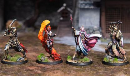 Eldfall Chronicles Skirmish Wargame: Empire of Soga vs Helian League - Two Player Starter Set