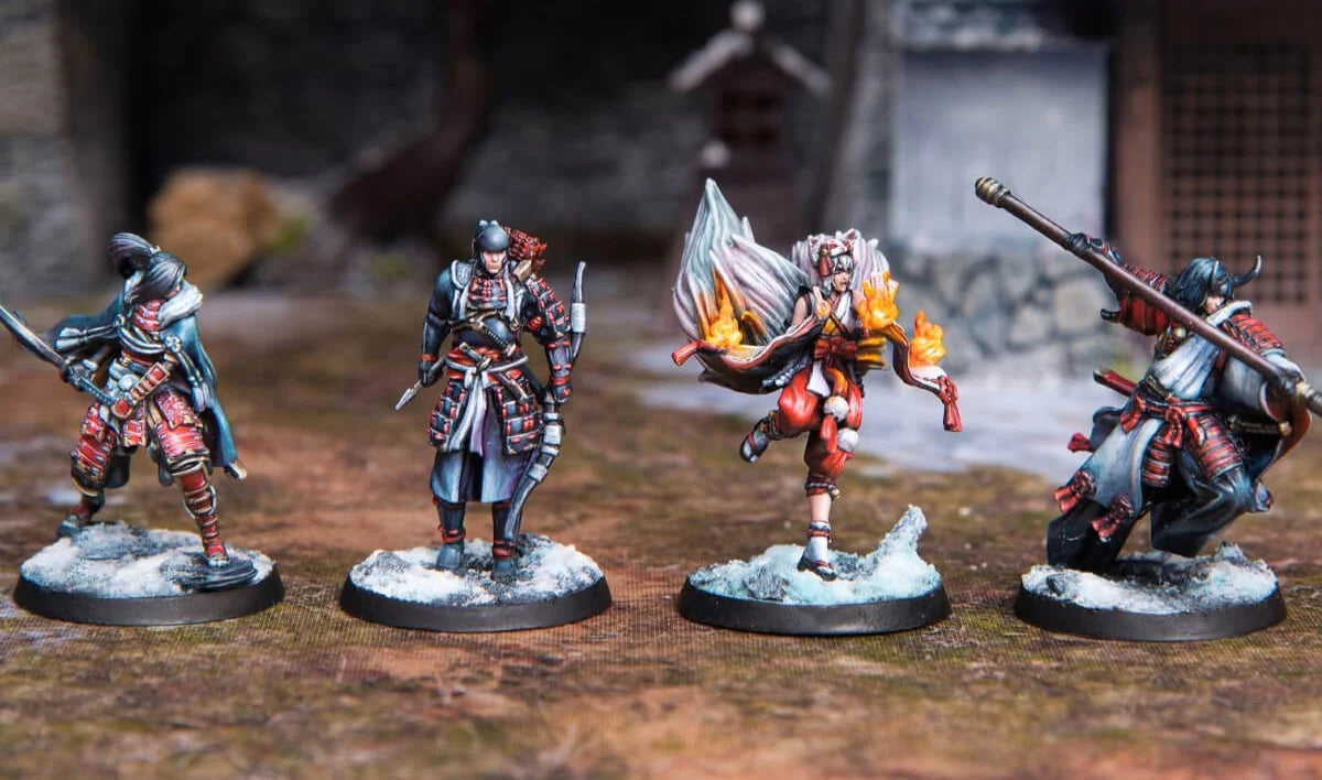 Eldfall Chronicles Skirmish Wargame: Empire of Soga vs Helian League - Two Player Starter Set