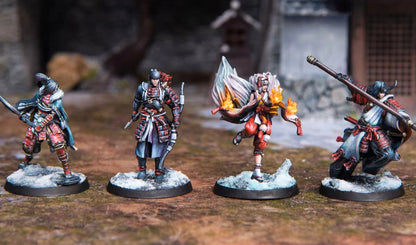 Eldfall Chronicles Skirmish Wargame: Empire of Soga vs Helian League - Two Player Starter Set