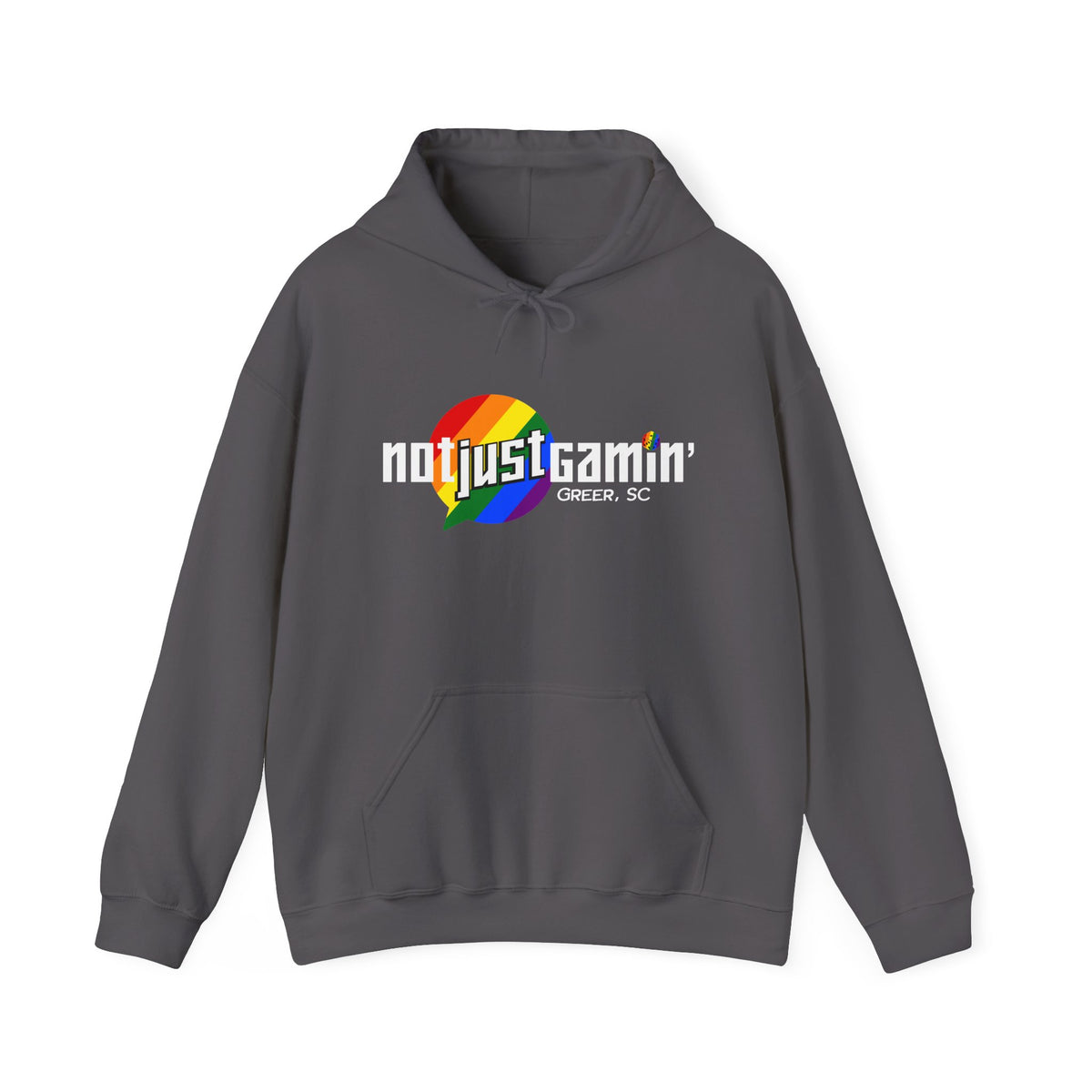 Not Just Gamin' Pride Unisex Heavy Blend™ Hooded Sweatshirt