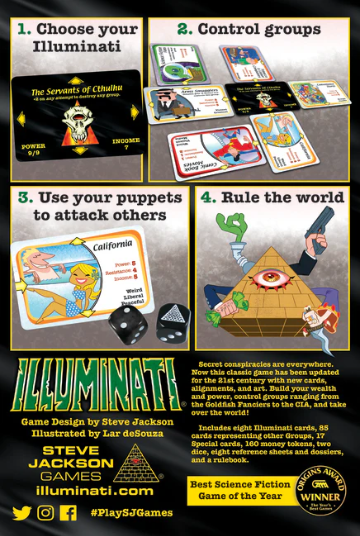 Steve Jackson Games - Illuminati the Game of Conspiracy