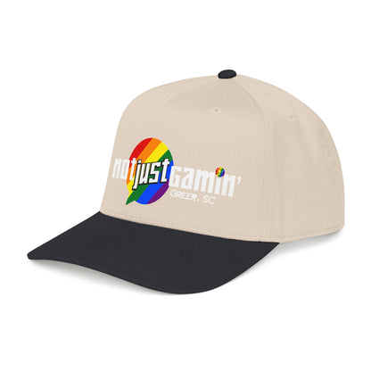 Not Just Gamín' Pride Baseball Cap