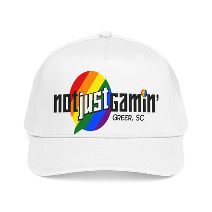 Not Just Gamín' Pride Baseball Cap